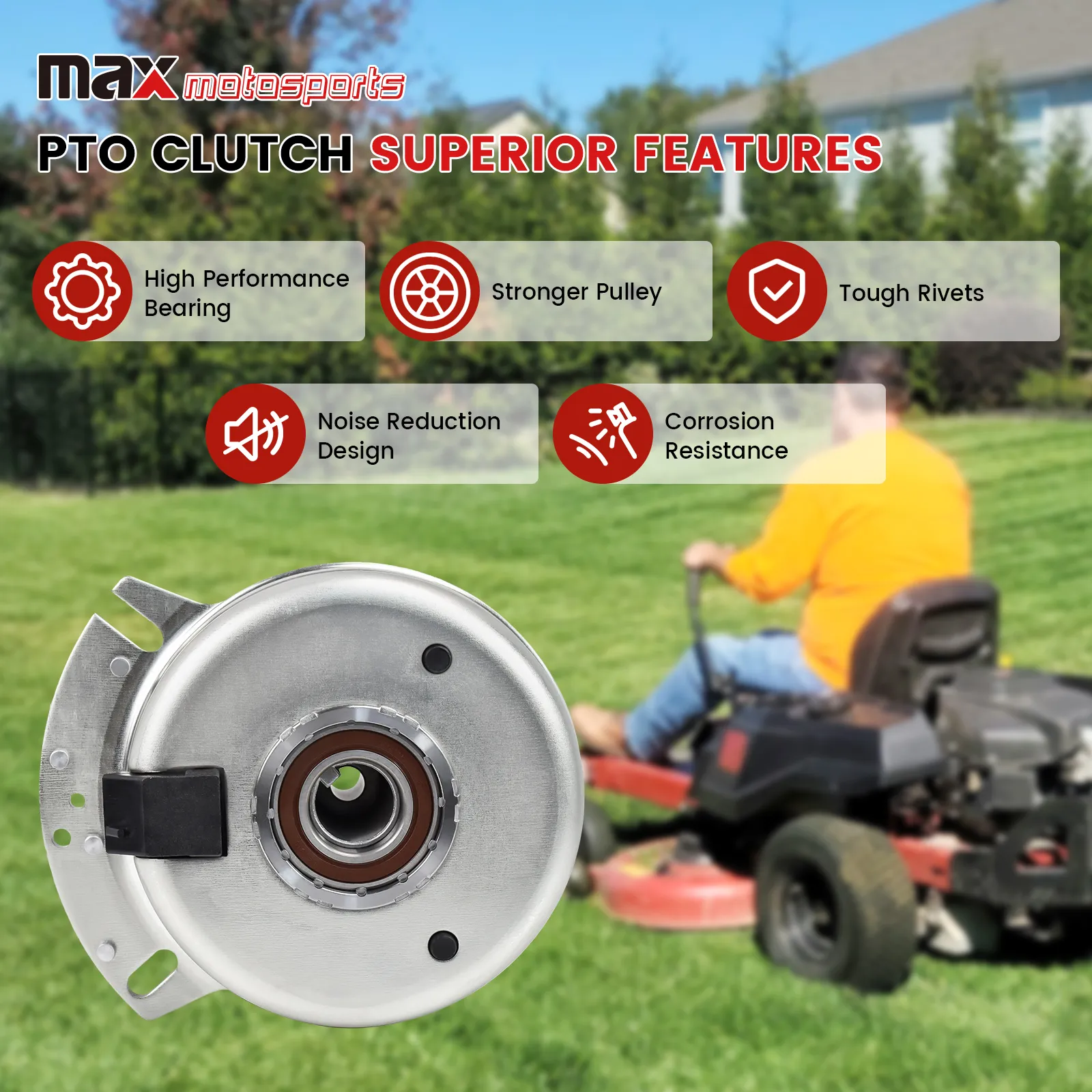 Max Moto Sports PTO Clutch Superior Features Max Moto Sports PTO Clutch Superior Features