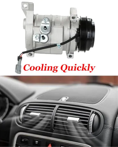 AC Compressor Fit for 2000-2013 Chevy Silverado Suburban 1500 2500 