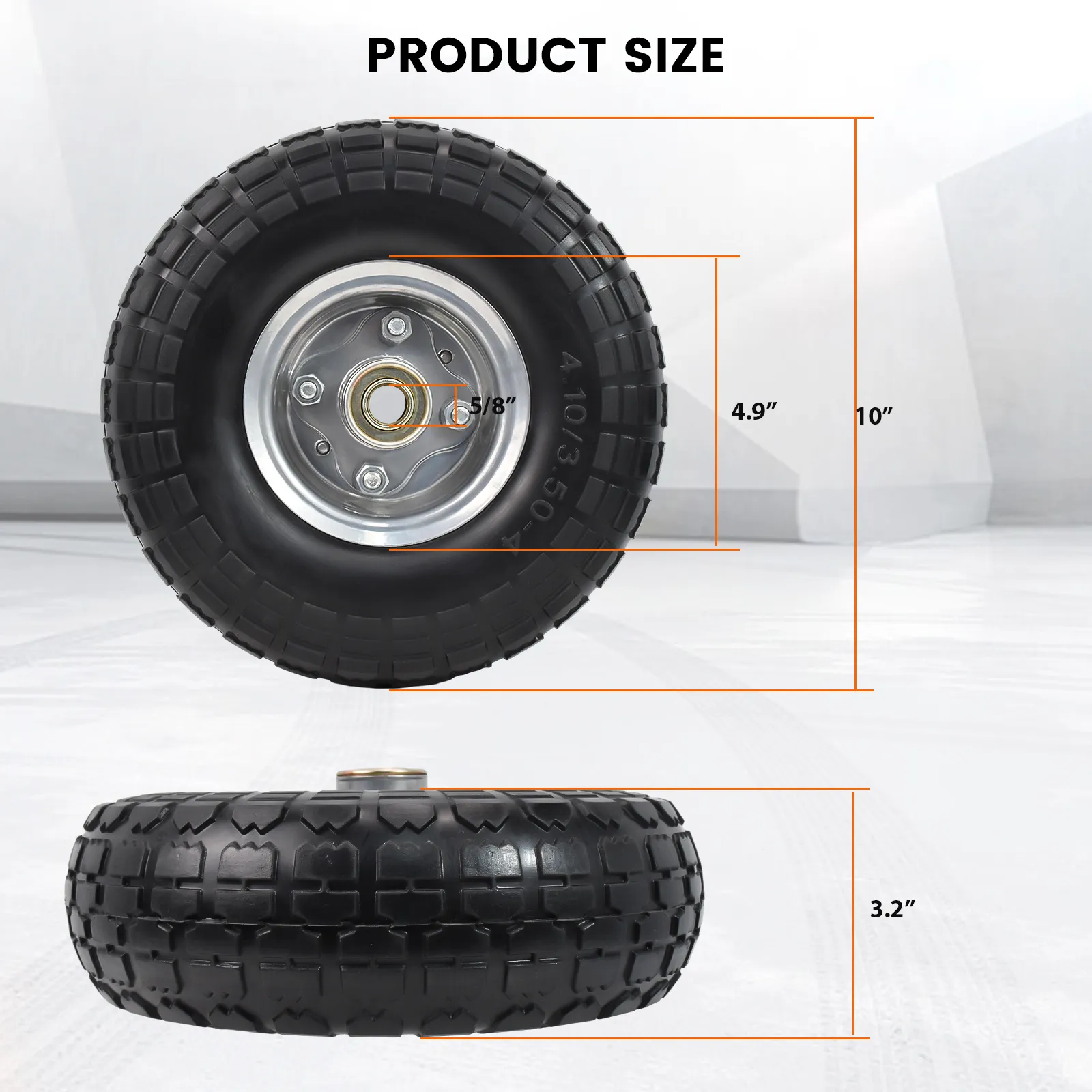 4.1 3.5 4 Flat Free Tire Specification 4.1 3.5 4 Flat Free Tire Specification