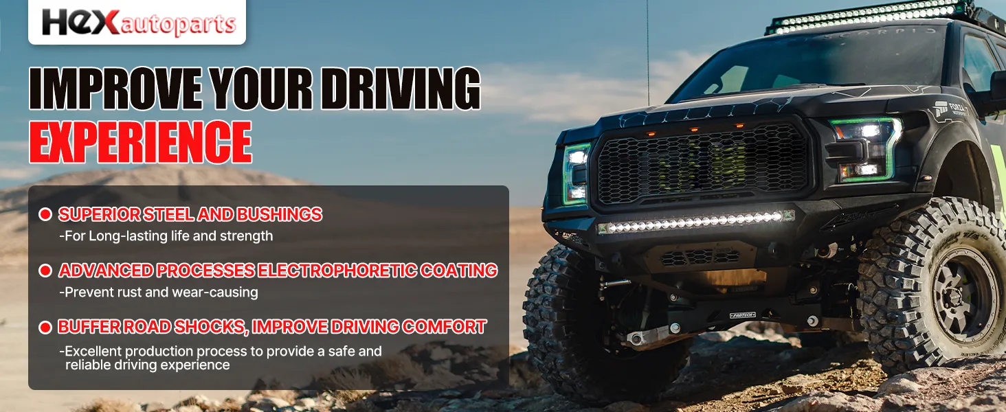 Hexautoparts suspension kit has High Performance