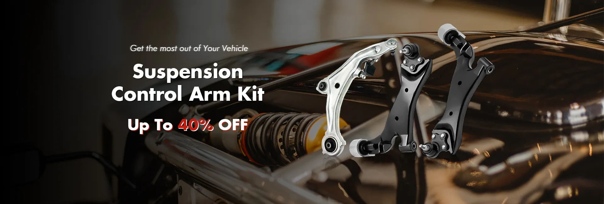 Hexautoparts Control Arm Promotion