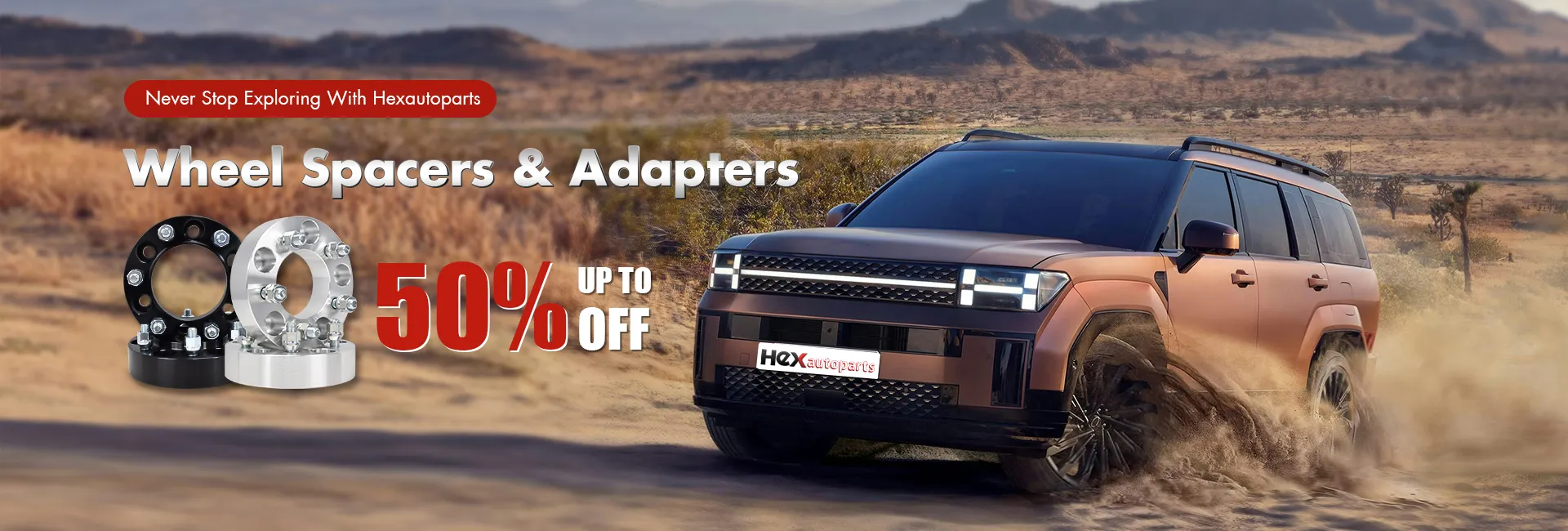 Hex autoparts wheel spacers for sale promotion