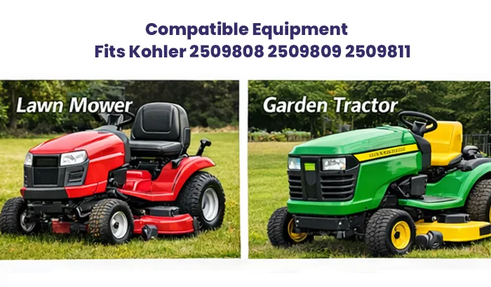 Starter Motor for Kohler 2509808 2509809 2509811