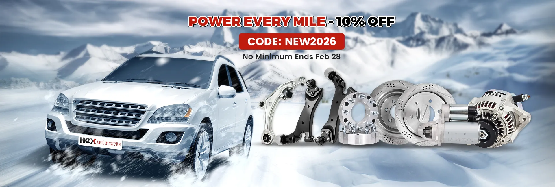 Hex Autoparts Car Parts Promotion