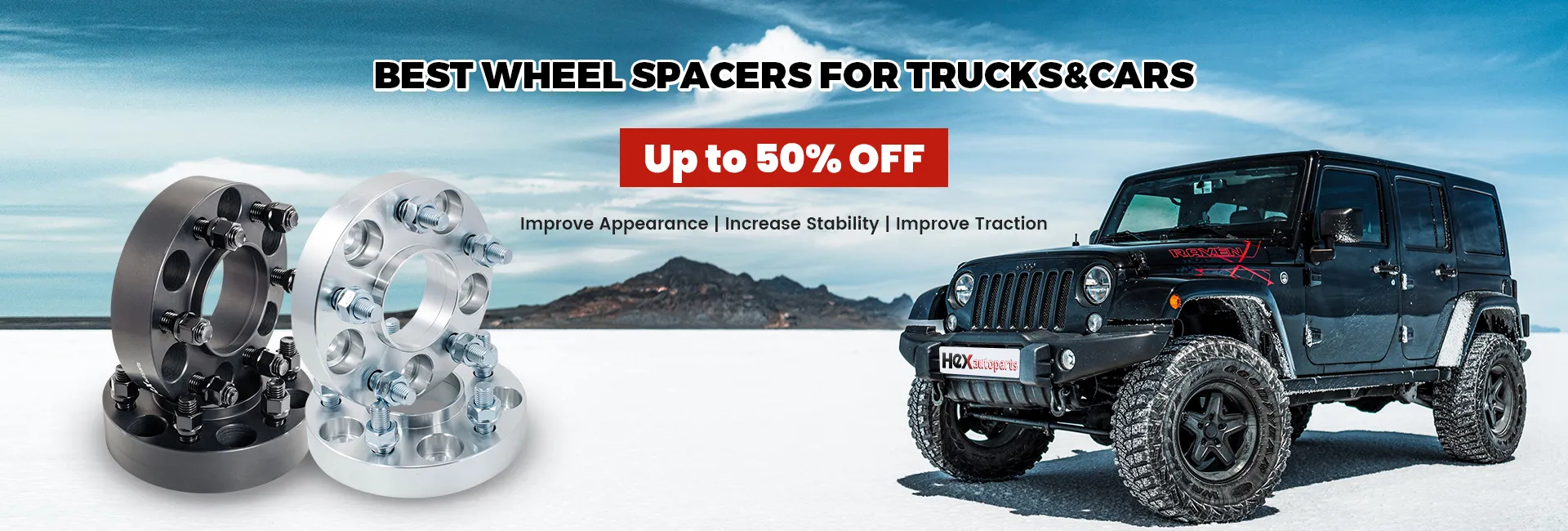 Hex Autoparts Wheel Spacers Promotion