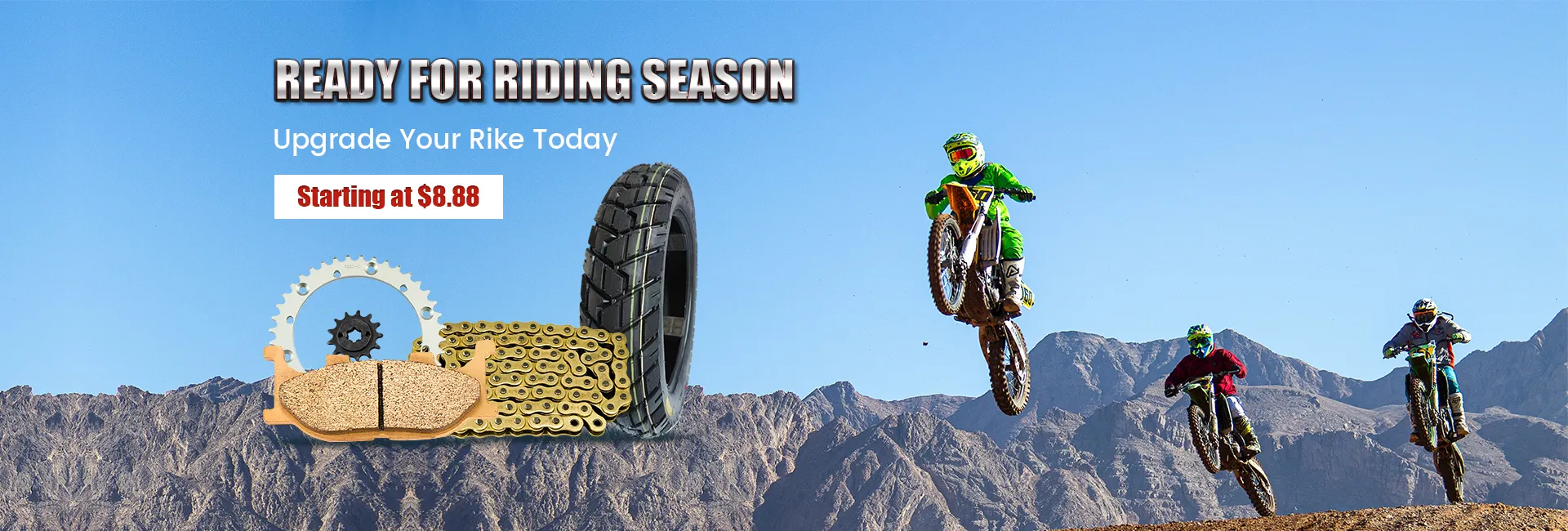 Max Motosports parts promotion