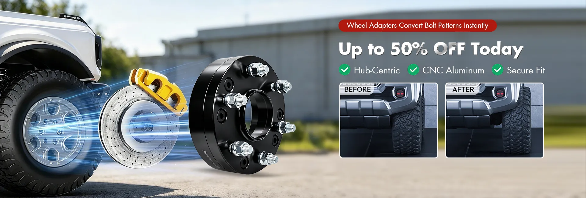 Hex Autoparts Wheel Spacers Adapters Promotion