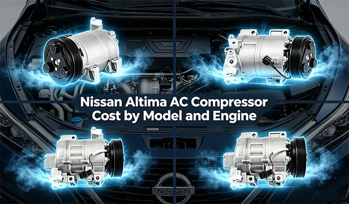 Nissan Altima AC Compressor Cost by Model and Engine Nissan Altima AC Compressor Cost by Model and Engine