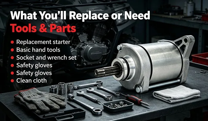 What You'll Need to Replace a Honda Rancher 420 Starter