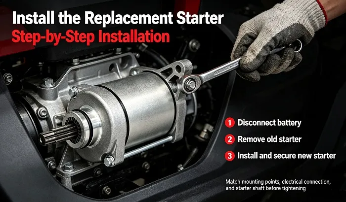 How to Replace a Honda Rancher 420 Starter: Step-by-Step Guide