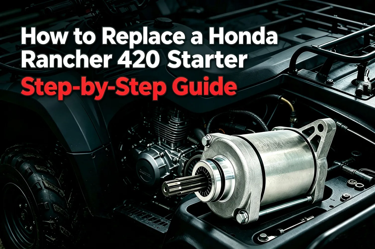 How to Replace a Honda Rancher 420 Starter: Step-by-Step Guide
