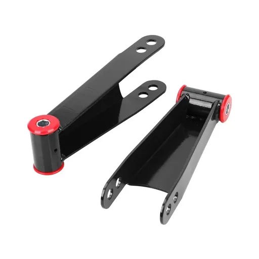 Ford F150 Suspension Kit 2-3 Inch Adjustable Lowering Shackle Kit For 2004-2014 Ford F-150 (Rear, Models With 3" Wide Leaf Springs) 2-3 Inch Lowering Shackles - Foto 5