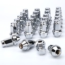 14 x 2 Chrome Acorn Lug Nuts For Ford F150 F250 F350 Expediton Excursion 2004-2014 24pcs