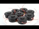 25 2 Trimmer Head 4002 710 2191 For Stihl FS44 FS55 FS55R FS56 FS120 FS120R String Trimmer 8pcs