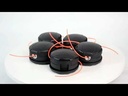 String Trimmer Head For Speed Feed 400 Fit Echo SRM 225 SRM266 SRM2620 5pcs
