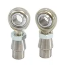 3/4 x 3/4-16 Economy 4 Link Rod End Kit With 3/4 Steel Cone Spacers & Bungs .120 Wall Heim Joint Rod End 4pcs