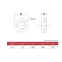 3/4 x 3/4-16 Economy 4 Link Rod End Kit With 3/4 Steel Cone Spacers & Bungs .120 Wall Heim Joint Rod End 4pcs