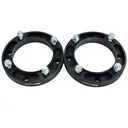 1 inch 4x156 Wheel Spacers For Polaris RZR Ranger Sportsman 3/8" Stud Black 4pcs
