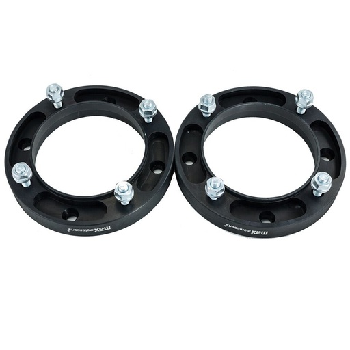 1 inch 4x156 Wheel Spacers For Polaris RZR Ranger Sportsman 3/8" Stud Black 4pcs