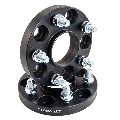 20mm 5x4.5 Hub Centric Wheel Spacers Adapters For Hyundai Mazda Black 4pcs