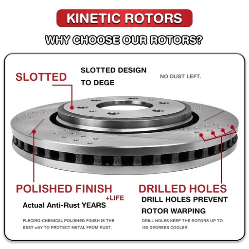 2007 2008 2009 Hyundai Santa Fe Front Rear Drilled And Slotted Brake Rotors Included Ceramic Pads