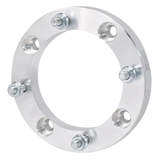 1 inch 4x156 ATV Wheel Spacers 131mm Hub Bore 3/8"-24 Studs For Polaris Ranger Sportsman RZR 2pcs