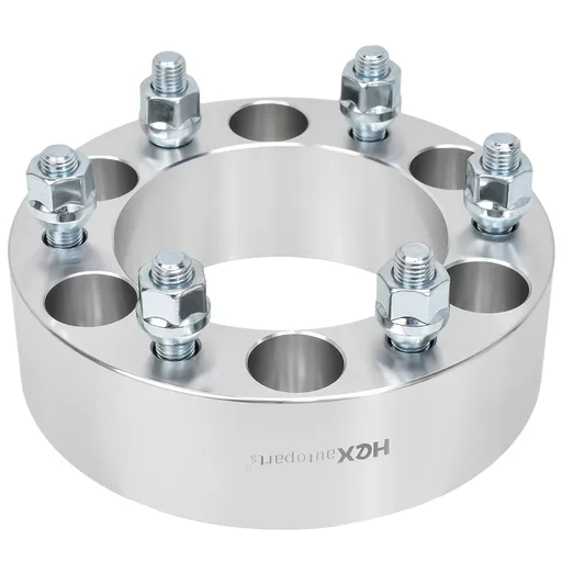 6x5.5 Wheel Spacers 2 inch 108mm Hub Bore M12x1.5 Studs For Toyota Tacoma 4Runner Tundra 4pcs