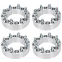 8x6.5 Wheel Spacers 2 inch 130mm Hub Bore 14mm x 1.5 Studs For Chevy Express 2500 3500 Silverado 1500 2500 3500 Suburban 2500 4pcs