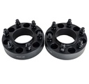 6x135 Wheel Spacers 1.5 inch Hubcentric 87mm Hub Bore M14x1.5 Studs For Ford F150 Raptor Black 4pcs