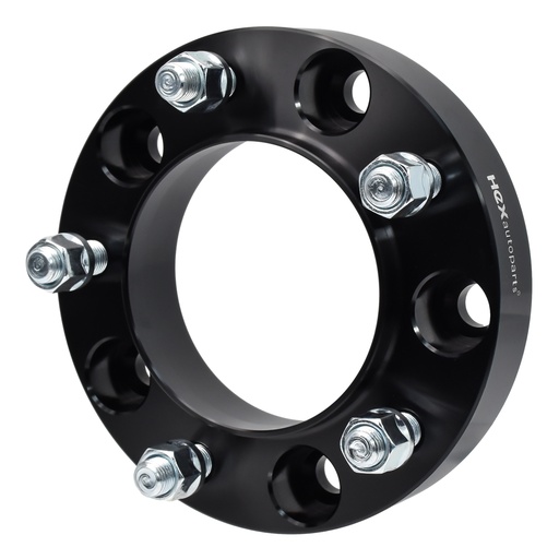 5x150 Wheel Spacers 1.25 inch Hubcentric 110mm Hub Bore M14x1.5 Studs For Toyota Tundra Sequoia Lexus LX470 Black 4pcs