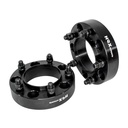 1.5 inch Hub Centric Wheel Spacers 5x150 For Toyota Land Cruiser Sequoia Tundra Lexus LX470 LX570 Black 4pcs