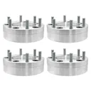 5x5.5 to 6x5.5 Wheel Adapters 2 inch 5x139.7mm To 6x139.7mm Conversion Wheel Adapter 108mm Hub Bore 14x1.5 Studs 4pcs