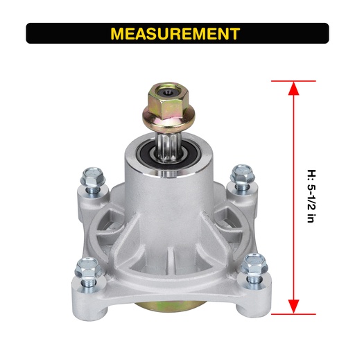 Hustler 604214 Spindle Assembly For Raptor 52 inch Deck