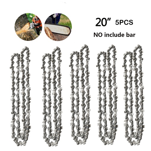 Stihl Chainsaw Chain Blades 20 inch 3/8 Pitch .050" Gauge 72 Drive Links 5pcs