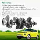 Engine Crankshaft With Connecting Rods And Bearing Set For Hyundai Tucson Kia Soul 2014-2017