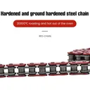 525 O Ring Chain 110 links For Suzuki GSXR 600 2001-2005 Red