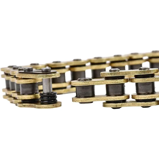 530 Gold O Ring Chain 170 Links For Custom Extended Swingarm Motorcycles Bikes