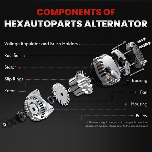 2006 2007 2008 Toyota RAV4 Alternator L4 2.4L 104210-4790 27060-28300 11201