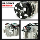 AC Compressor For 2006-2011 Honda Civic 1.8L DX EX LX Coupe/Sedan 2-Door 4-Door Replace CO 4918AC