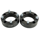 4x156 Wheel Spacers 2 inch 131mm Centerbore 3/8"-24 Studs For Polaris Ranger RZR Sportsman Xplorer 4pcs