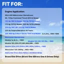 14.25 x 21 Aluminum Outboard Propeller Fit Mercury Engines 135-300HP 3 Blade Replace 48-832832A45