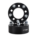 5x4.5 Wheel Spacers 2 inch 82.50mm Hub Bore 1/2"x20 Studs For Ford Mustang Edge Ranger Explorer Black 4pcs