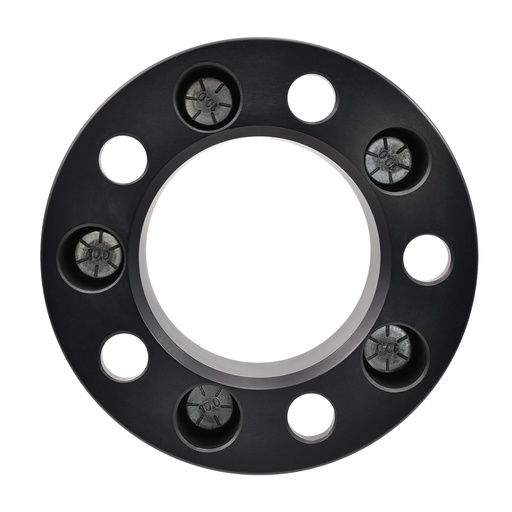 5x4.5 Wheel Spacers 2 inch 82.50mm Hub Bore 1/2"x20 Studs For Ford Mustang Edge Ranger Explorer Black 4pcs