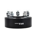 5x4.5 Wheel Spacers 2 inch 82.50mm Hub Bore 1/2"x20 Studs For Ford Mustang Edge Ranger Explorer Black 4pcs