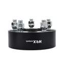 5x4.5 Wheel Spacers 2 inch 82.50mm Hub Bore 1/2"x20 Studs For Ford Mustang Edge Ranger Explorer Black 4pcs