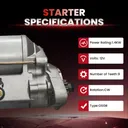 Starter For Lexus GS300 1998-2005 IS300 2001-2005 3.0L 28100-46220 17747
