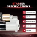 1999 2000 2001 Nissan Frontier Starter 3.3L 23300-4S100 17738