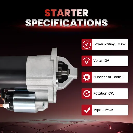 2006-2012 Mitsubishi Eclipse Starter 3.8L 17907