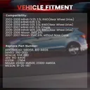 2003-2007 Infiniti G35 FX35 Starter 3.5L 23300-AM60A 17904