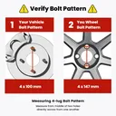 4x110 to 4x137 Wheel Adapters 2 inch 74mm Centerbore 10x1.25 Studs 4x110 Hub to 4x137 Wheel For Honda Foreman 2pcs